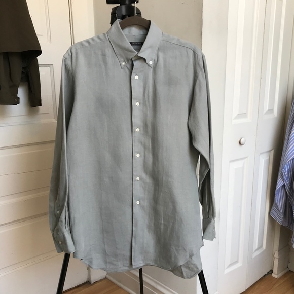 Filo A Mano Tom James Other - New Linen Slim Fit Button Down Filo a Mano